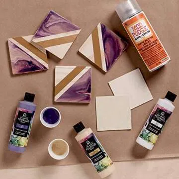 Mod Podge Dishwasher Safe Waterbase Sealer, Glue and Finish (16-Ounce) and Mod Podge Spray Acrylic Sealer