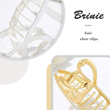 Durable Brinie Hair Claw Clips for Thick Thin Hair