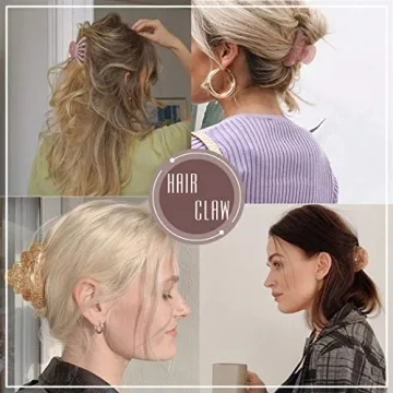 Durable Brinie Hair Claw Clips for Thick Thin Hair