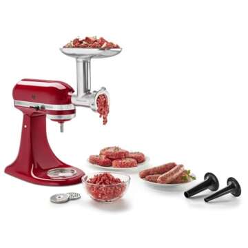 KitchenAid 7 Quart Lift Stand Mixer with Food Grinder