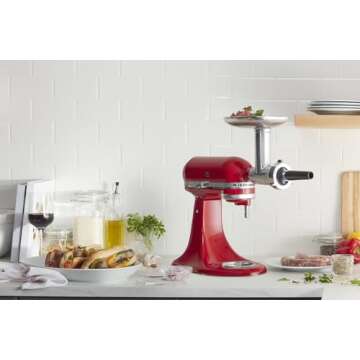 KitchenAid 7 Quart Lift Stand Mixer with Food Grinder