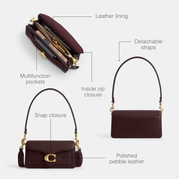 Stylish COACH Tabby Shoulder Bag 20 in B4/Merlot