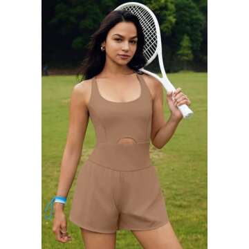 Buy ReachMe Women’s Athletic Romper for Active Lifestyle