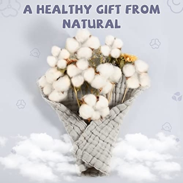 MUKIN Baby Washcloths Soft and Absorbent for Newborns