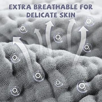 MUKIN Baby Washcloths Soft and Absorbent for Newborns