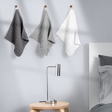 MUKIN Baby Washcloths Soft and Absorbent for Newborns