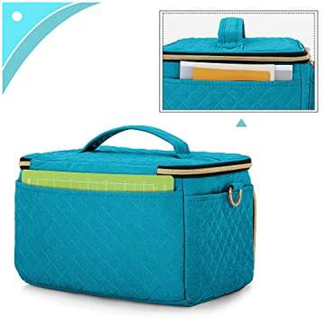 LUXJA Stylish Carrying Case for Cricut Joy & Easy Press