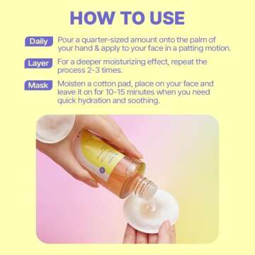 plodica Re:wake Moist Treatment Toner, 150ml/5.07 Fl Oz, Facial Skin Cleanser, Replenish Moisture, Hydration, Korean Powerful Botanical, Vegan SkinCare, Gluten Free, Unscented w/Patented Ingredients