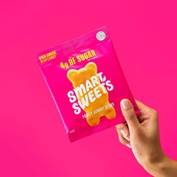 SmartSweets Gummy Bears Fruity Healthy Candy Treats