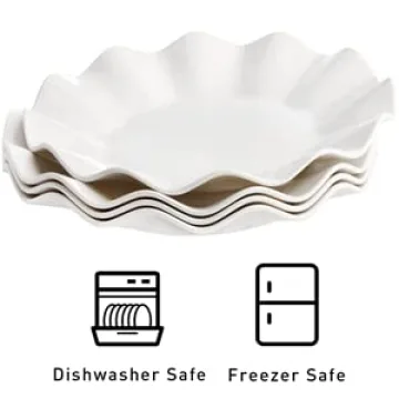 Stylish 4 Pcs Melamine Plates Set Perfect for Any Occasion