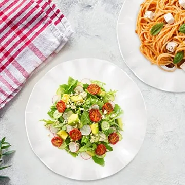 Stylish 4 Pcs Melamine Plates Set Perfect for Any Occasion