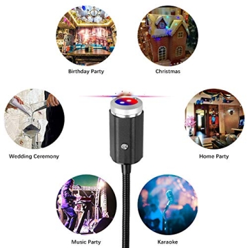 USB Star Night Light - Aevdor 3 Colors & 7 Modes