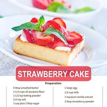 Strawberry Powder, 5.3oz(150g), Natural Freeze Dried Fruit Powder. (5.3 oz)