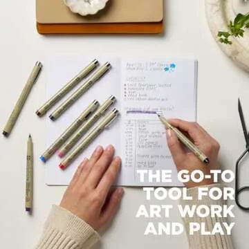 Top Quality Pigma Micron Plastic Nib Pens for Artists