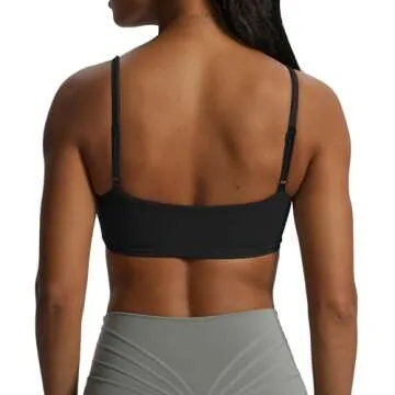 Aoxjox Women's Stylish Define Sculpt Bandeau Sports Bra