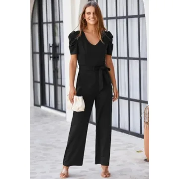 BLENCOT Women's Black Casual Jumpsuit - Elegant & Stylish