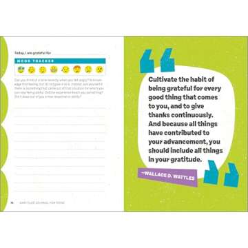 Gratitude Journal for Teens: Prompts to Cultivate a Habit of Awareness and Improve Well-being