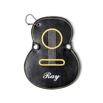 Custom Guitar Picks Holder | Personalized Leather Case