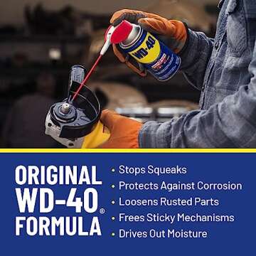 WD-40 Original Formula, Multi-Use Product with Smart Straw Sprays 2 Ways,12 OZs, 3-Pack, 12 OZ