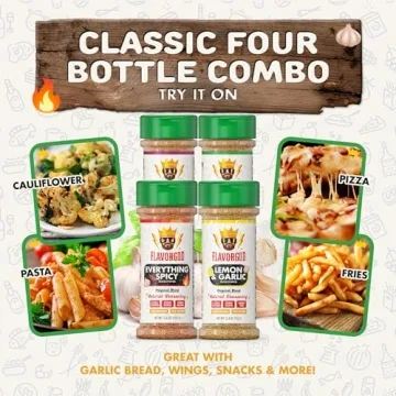 Flavor God Classic Combo Pack 4 Natural Seasoning Set