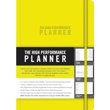 The High Performance Planner [Yellow]