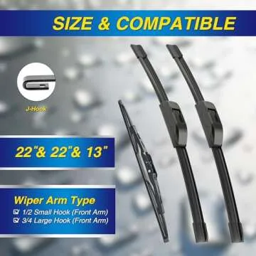 5 PLUS® Silicone Windshield Wipers - Superior Replacement for GMC & Chevy SUVs