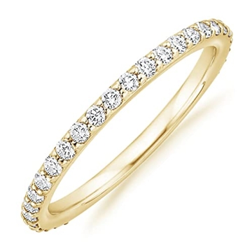 Beautiful PAVOI Stackable Eternity Ring for Women