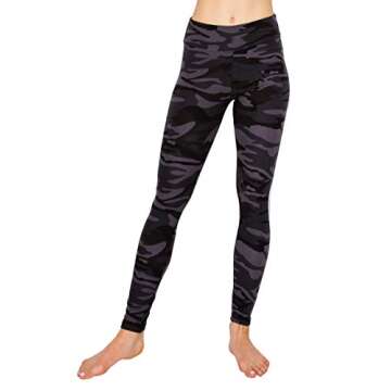 High Waist Camo Yoga Leggings for Women - Comfort & Style