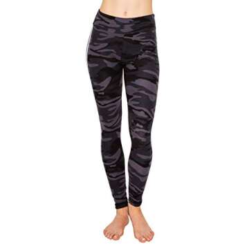 High Waist Camo Yoga Leggings for Women - Comfort & Style