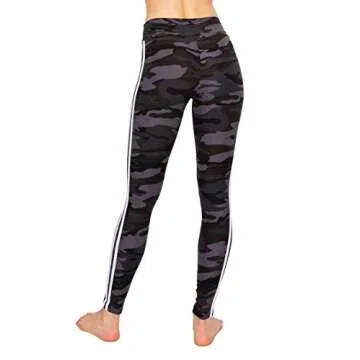 High Waist Camo Yoga Leggings for Women - Comfort & Style