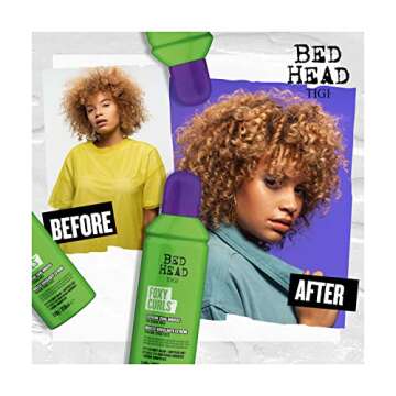 TIGI Bed Head Foxy Curls Curly Hair Mousse for Strong Hold 8.4 oz