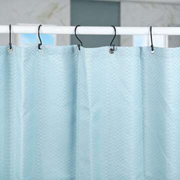 Goowin Rustproof S Shape Shower Curtain Hooks - 12 Pcs