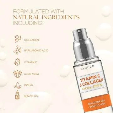 Skin 2.0 Vitamin C Serum - Hydrating Anti-Aging Formula