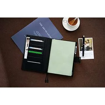 Moterm A5 Leather Cover for Planners - Stylish & Functional