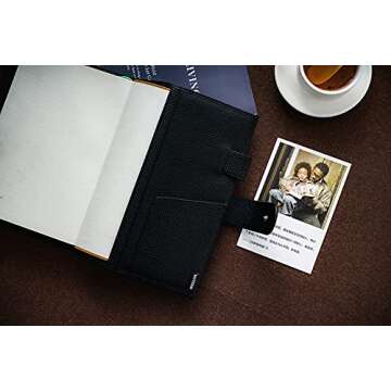Moterm A5 Leather Cover for Planners - Stylish & Functional