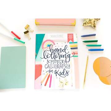 Kids Calligraphy Workbook - Learn Hand Lettering Fun