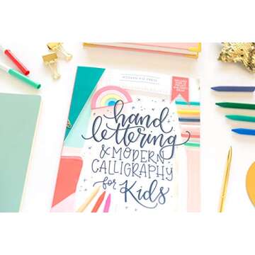 Kids Calligraphy Workbook - Learn Hand Lettering Fun