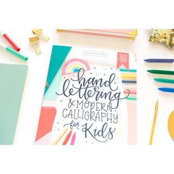 Kids Calligraphy Workbook - Learn Hand Lettering Fun