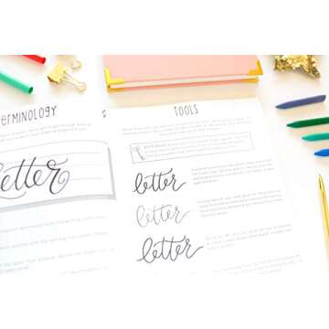 Kids Calligraphy Workbook - Learn Hand Lettering Fun