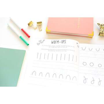 Kids Calligraphy Workbook - Learn Hand Lettering Fun