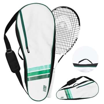 Fitby Tennis Bag- Durable Tennis Bags for Men and Women- Lightweight Tennis Racket Bag- Versatile Ba...