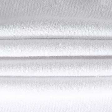 Artfish Women's Crewneck Long Sleeve Crop Hoodie Workout Gym Cutout Loose Super Cropped Sweatshirts White L