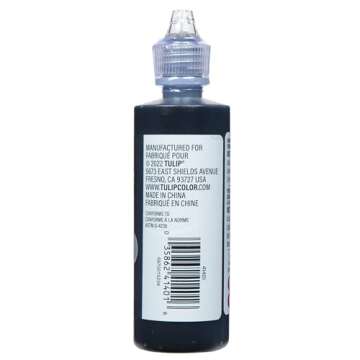 Tulip 41401 Dimensional Fabric Paint 4oz Slick Black