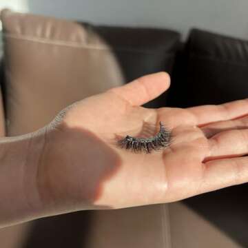 Natural False Eyelashes Cat Eye Lashes Wispy Strip Fake Eyelashes Fluffy Lashes that Look Like Extensions 7 Pairs by ALICROWN