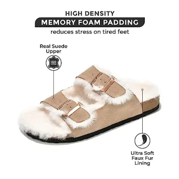 Cozy Project Cloud Genuine Suede Women's House Slippers