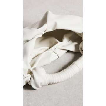 SIMONMILLER Women's Lopsy Bag, Macadamia, Off White, One Size