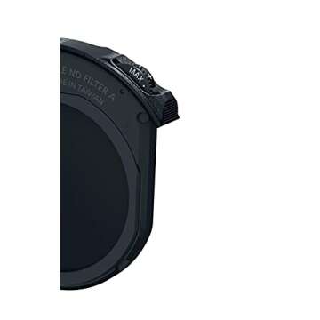 Canon Cameras US A NEWDrop-in Variable ND Filter A, Black, full-size (3446C001)