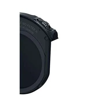 Canon Cameras US A NEWDrop-in Variable ND Filter A, Black, full-size (3446C001)