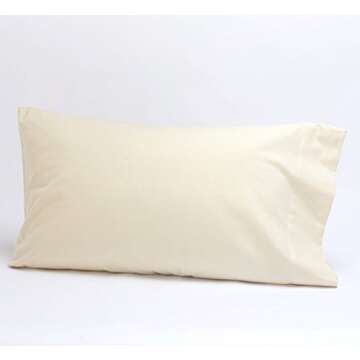 Coyuchi Cloud Brushed Organic Flannel Pillowcase Set/2 (King, Alpine White)