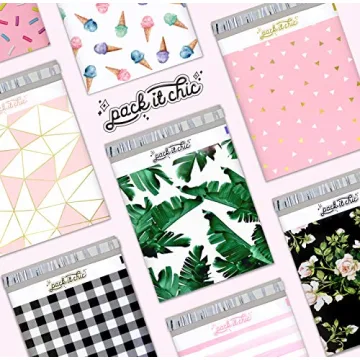 Pack It Chic Cactus & Succulents Poly Mailer 10x13